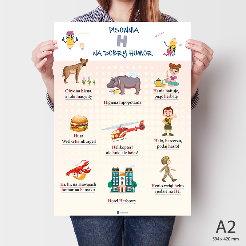Pisownia na dobry humor - H
