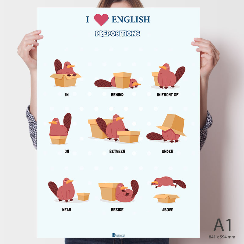 I love English - Prepositions