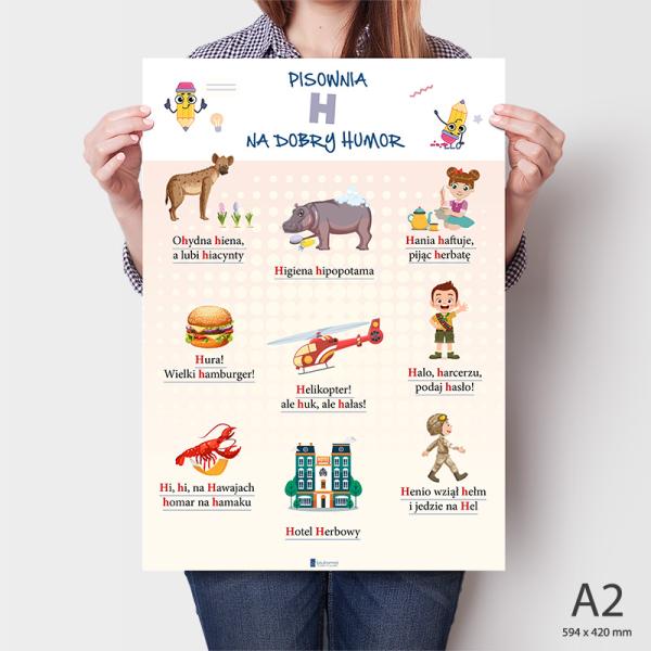 Pisownia na dobry humor - H